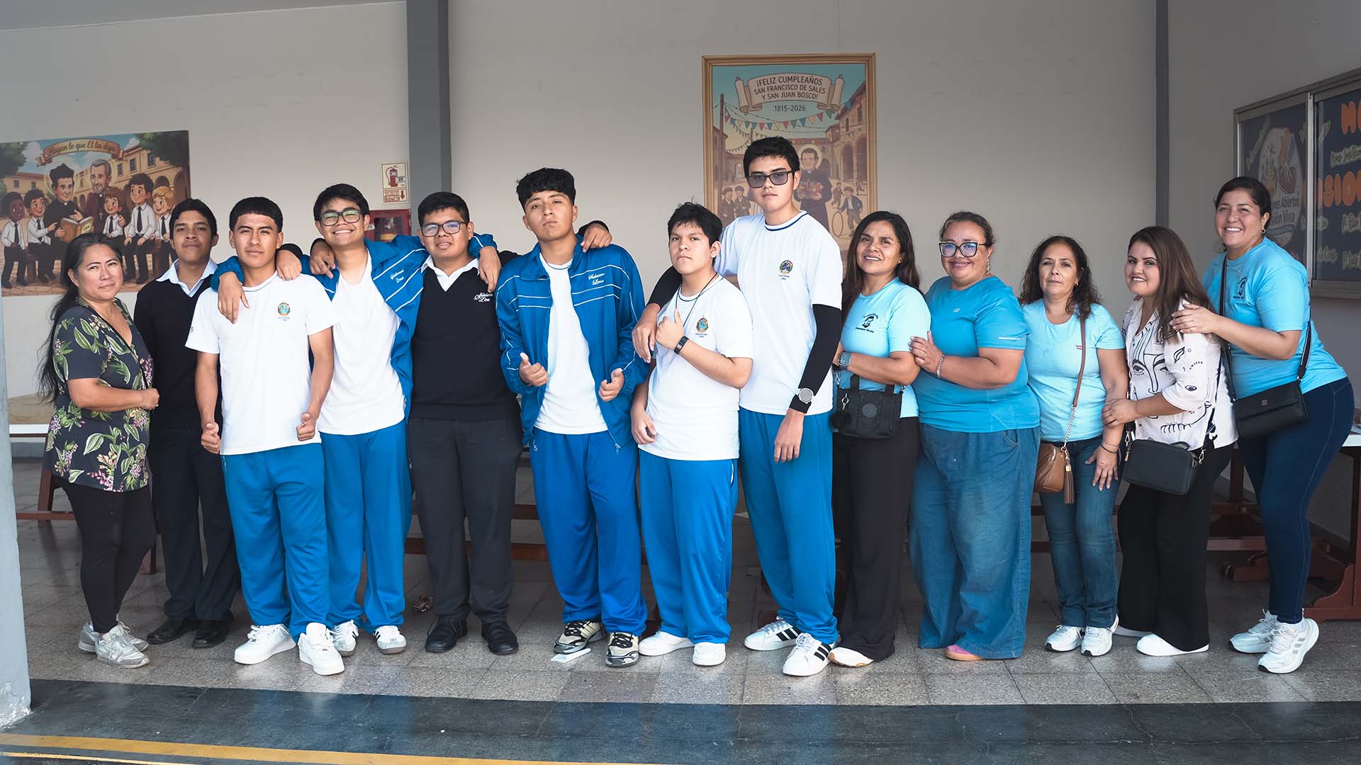 Estudiantes de 3.º de secundaria del Colegio Salesiano San Francisco de Sales lideran jornada de solidaridad y compromiso misionero
